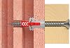 Fischer Redbox DuoPower 535973 Set of 280 Assorted Duopower Dowels for Fixing on Solid Wall, Perforated Brick, Drywall and Mobile Concrete, Set of 280