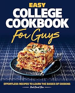 Easy College Cookbook for Guys