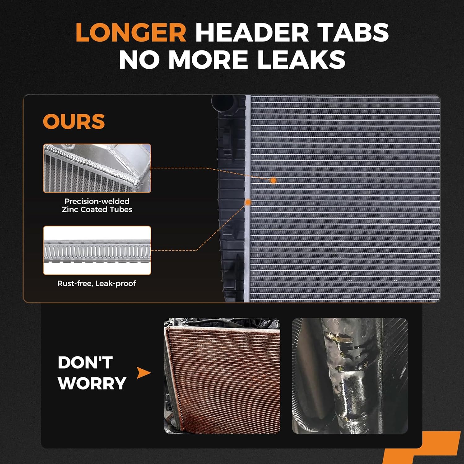 autoexact Radiator for 2011-2024 Dodge Durango 5.7L,6.4L/ for 2011-2016 Dodge Durango 3.6L, Engine Radiator Replacement for Car for 2011-2022 Jeep Grand Cherokee/ 2011-2015 Grand Cherokee 3.6L FLEX