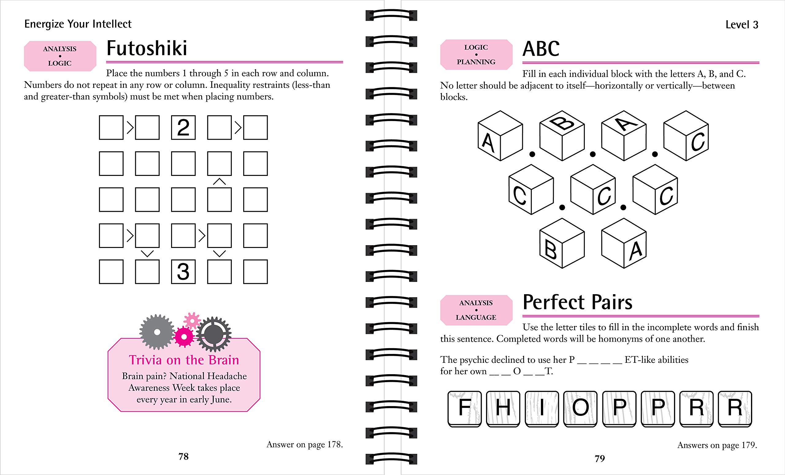 Brain Games - 2 Books in 1 - Puzzle Collection