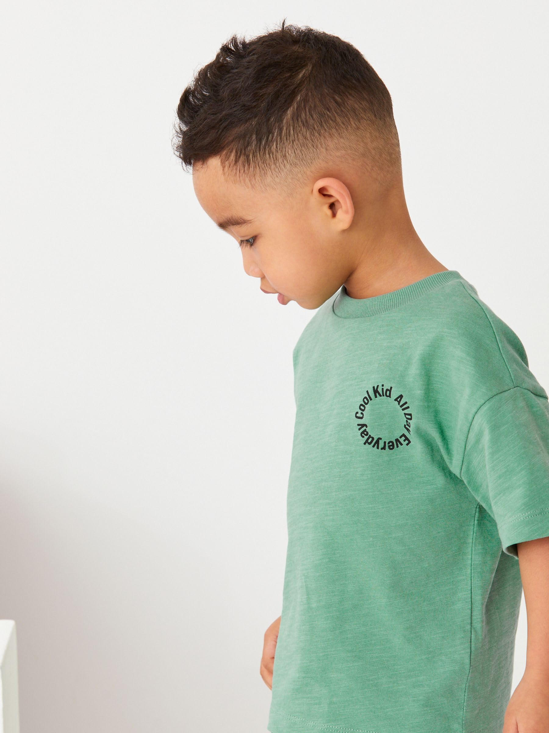 NEXT Jungen Standard Kurzarm-T-Shirt und Leggings im Set 62-122