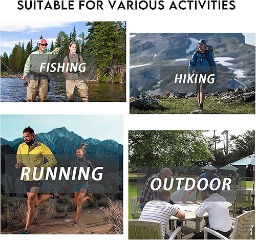 Miniatura 6 de Riverruns Fishing T-Shirt Mens UPF 50+ Sun Protection Fishing Shirt Short Sleeve Performance Tee #1006