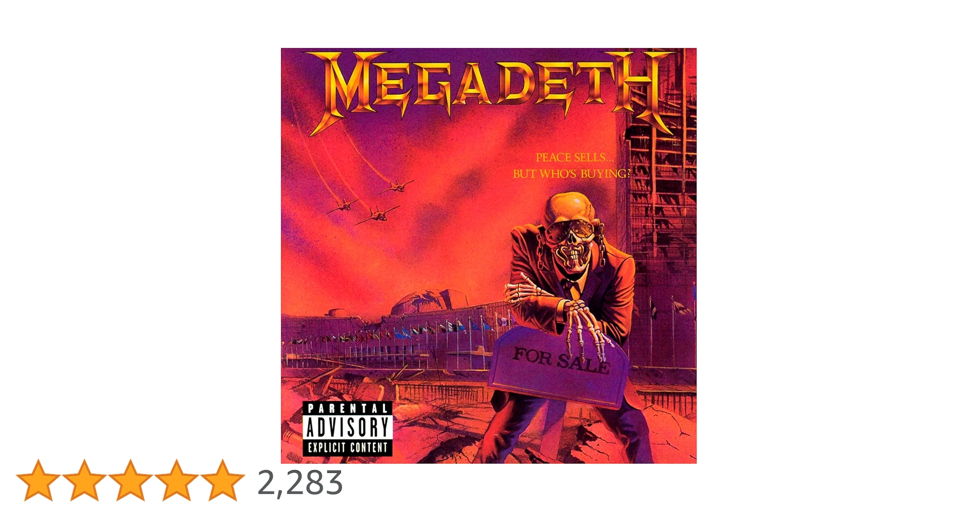 メガデス　 PEACE SELLS... BUT WHO'S BUYING? Peace SellsBut Who's Buying?: Megadeth, Megadeth, Willie