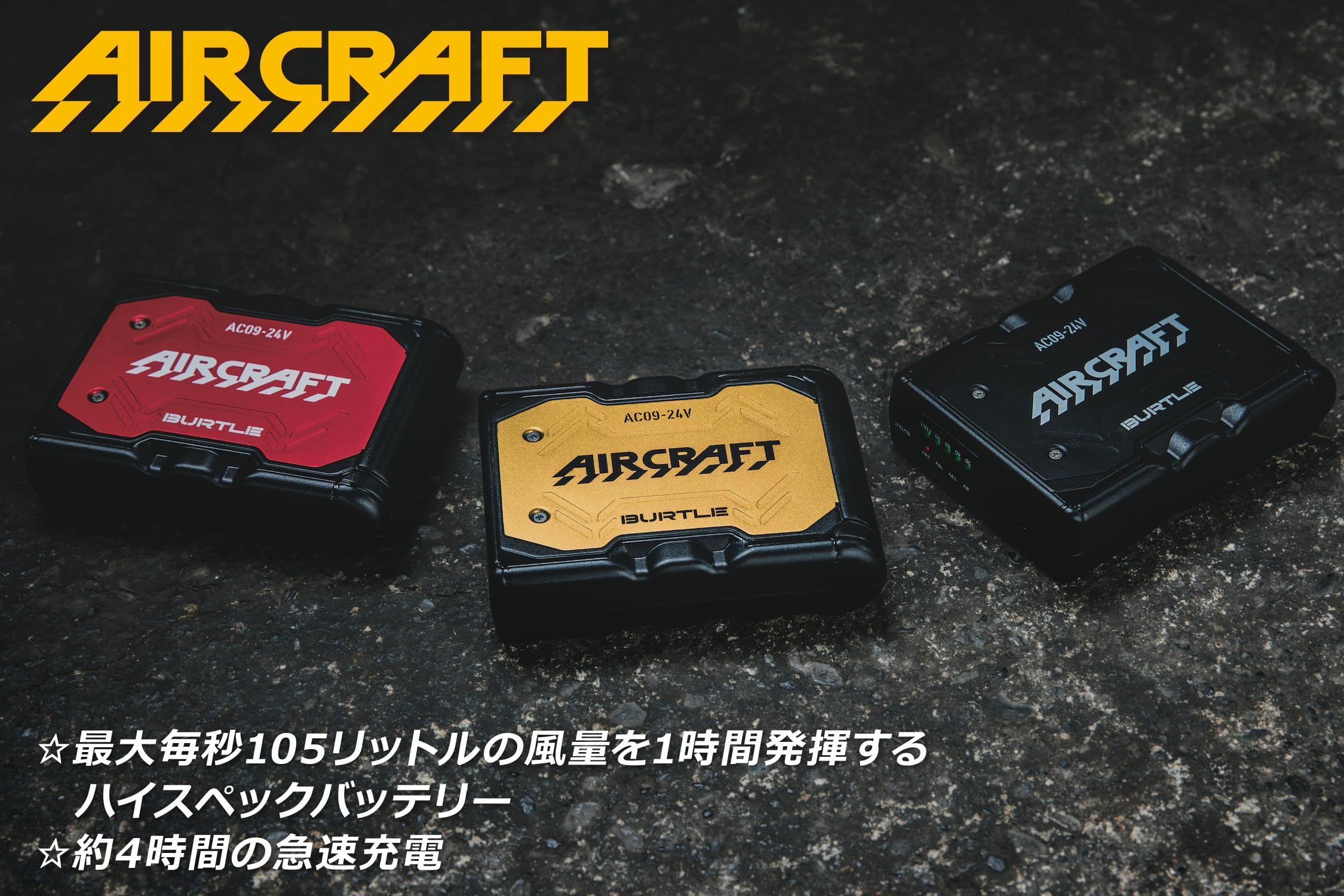 Amazon.co.jp: AIR CRAFT(エアークラフト) バートル 2025年 24V