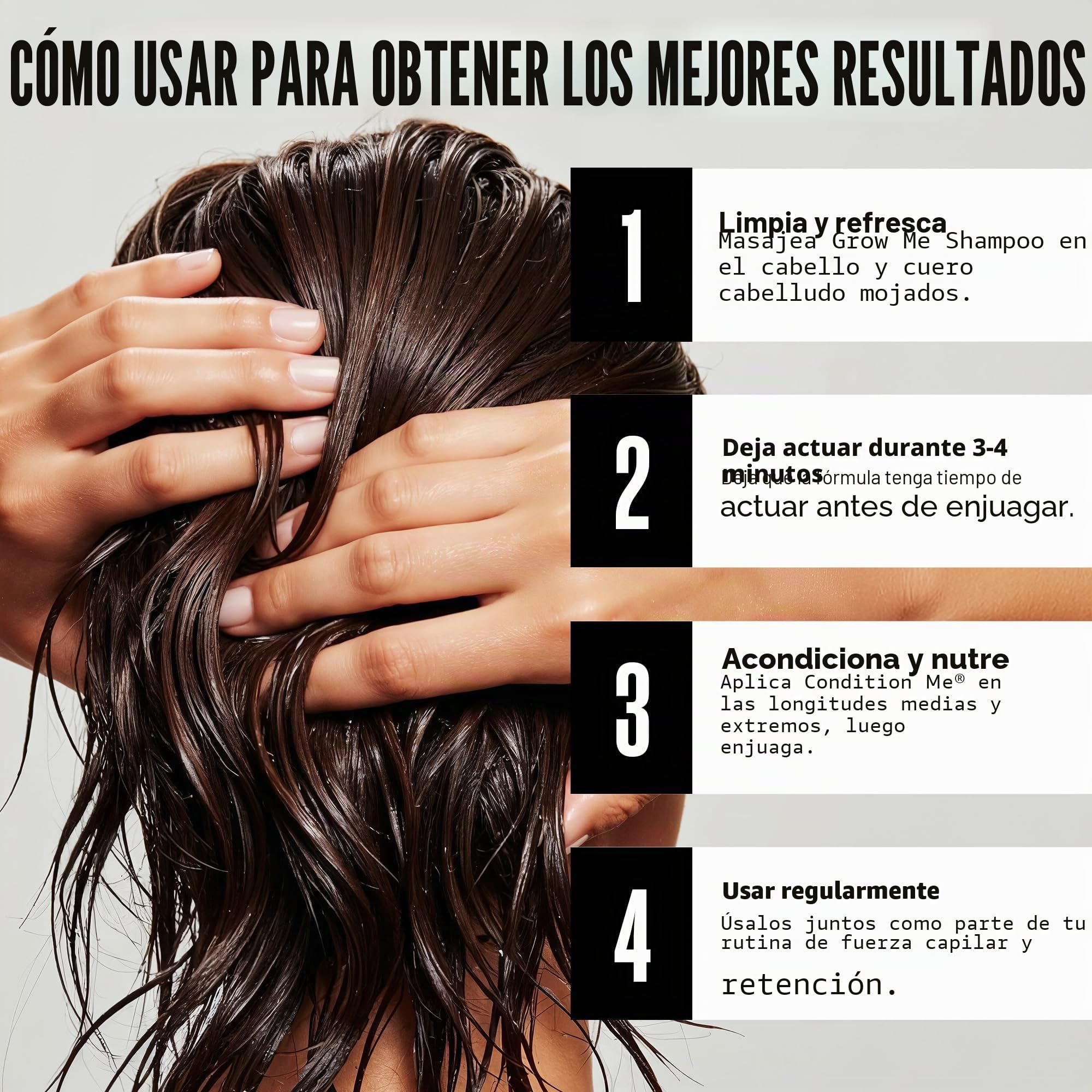 Crecimiento del Cabello Champú y Acondicionador por Watermans – Paquete combinado – puede reducir la pérdida de pelo