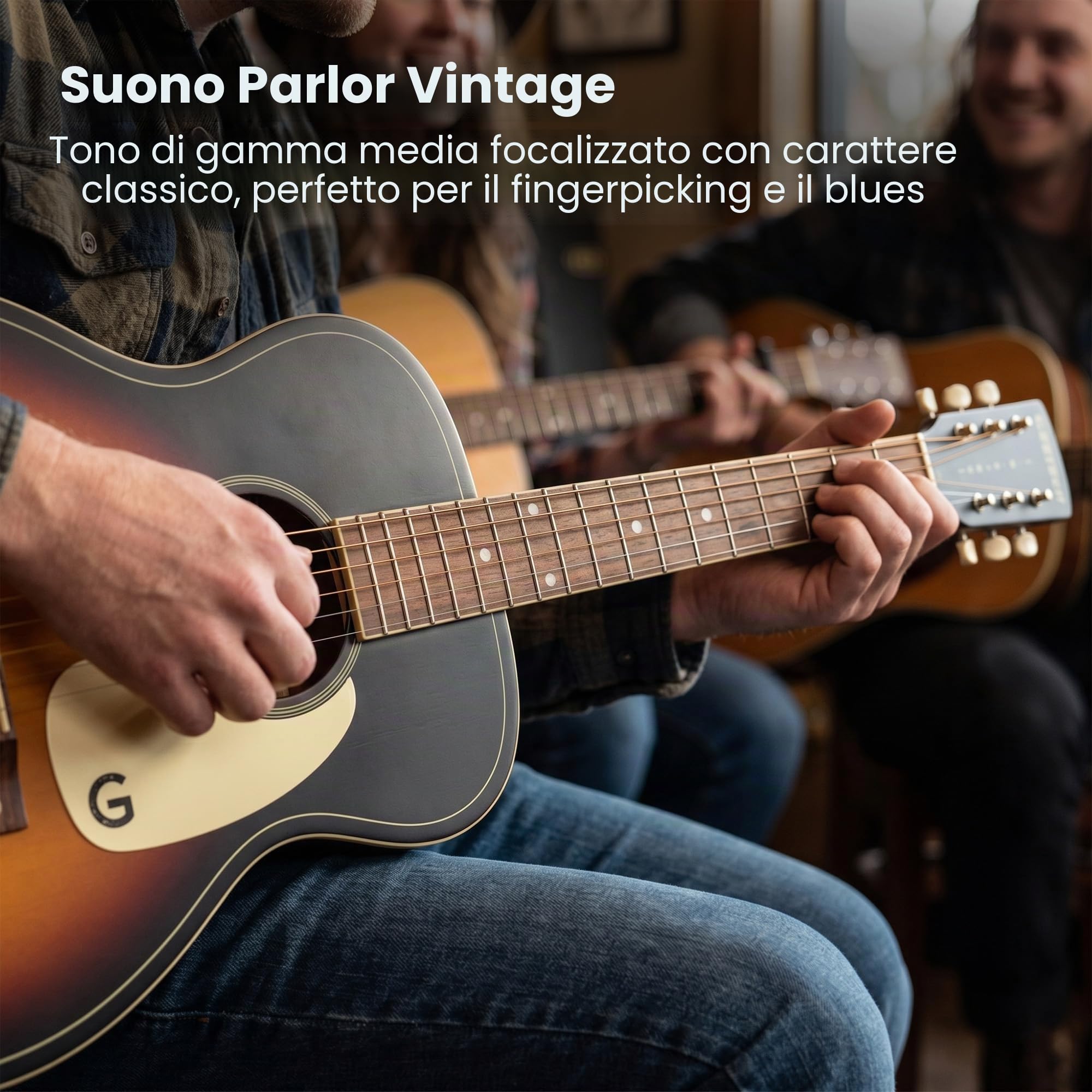 Gretsch JD Parlor WPG RXB - Chitarra acustica