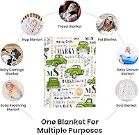 Vista 89 de Custom Name Blanket Throw Personalized Blanket for Kid with Names Customized Blanket with Name for Baby,Custom Blanket,Gift for Birthday Letter
