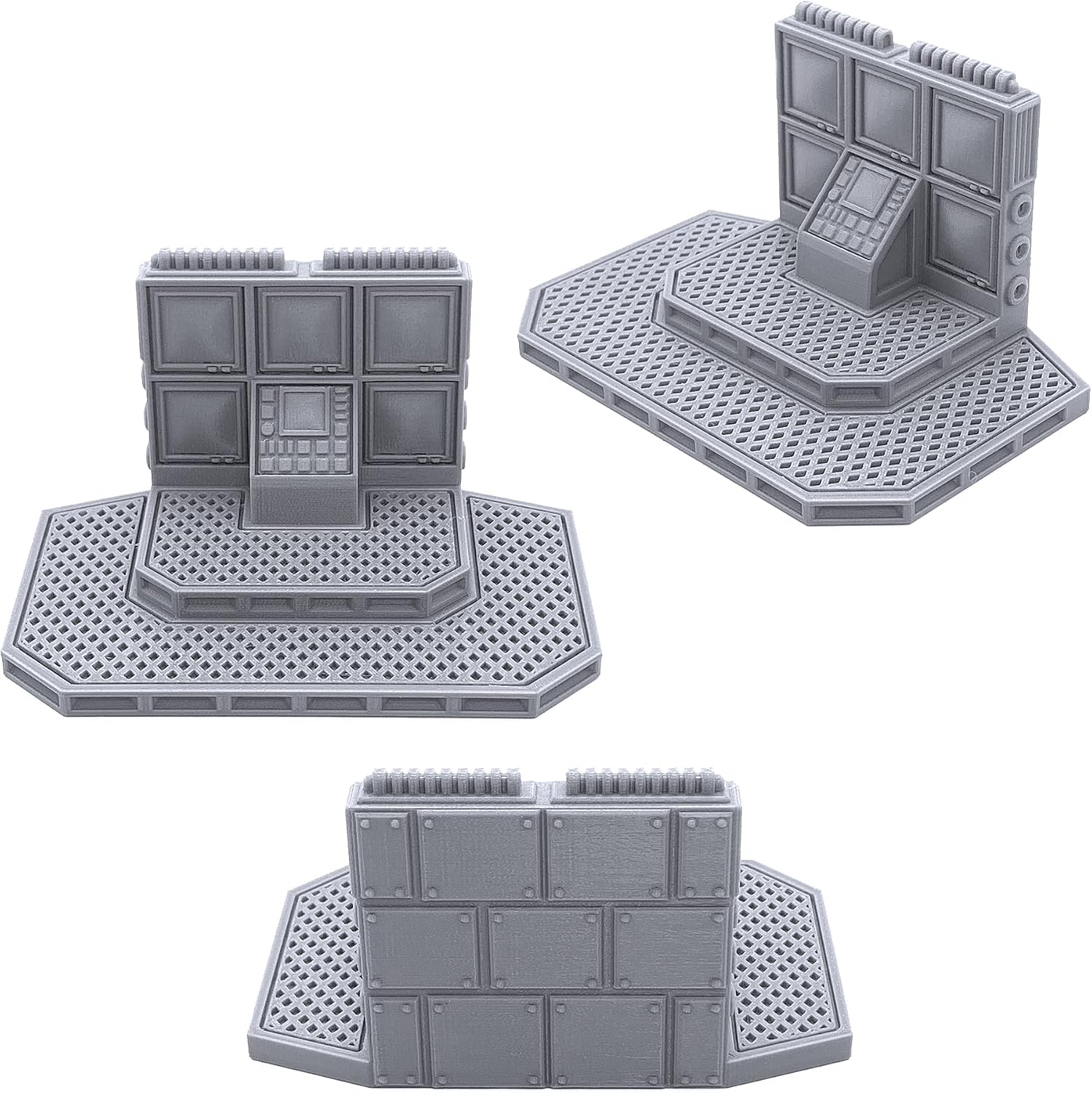 Robotic Manufacturing Bundle by Terrain4Print, 3D Printed Tabletop RPG Scenery and Wargame Terrain for 28mm Miniatures