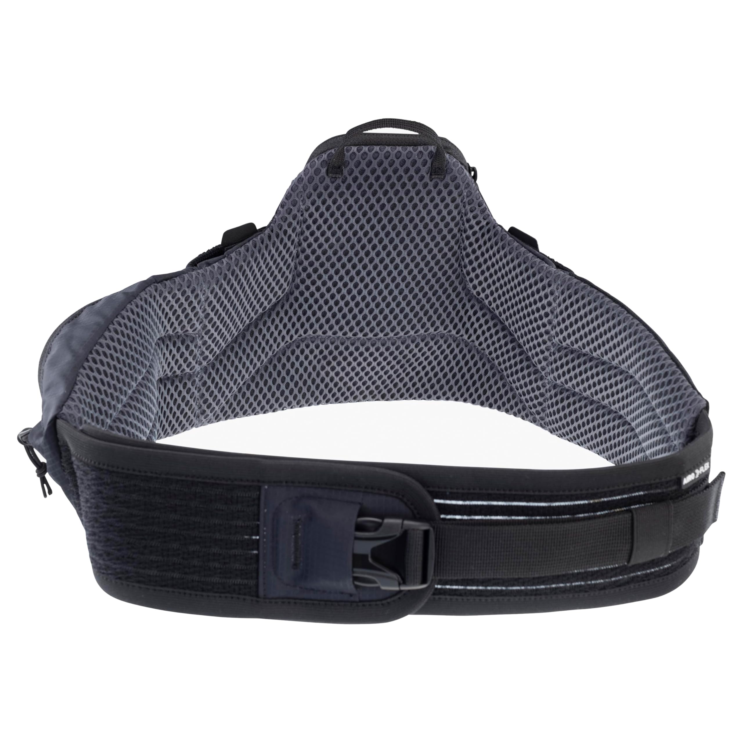 Torba biodrowa EVOC TRAIL BELT, torba na pasek (dla smartfonów do 6,4 cala, ergonomiczna konstrukcja, AIR TUNE SYSTEM, elastyczny pas biodrowy AIRO FLEX), czarna