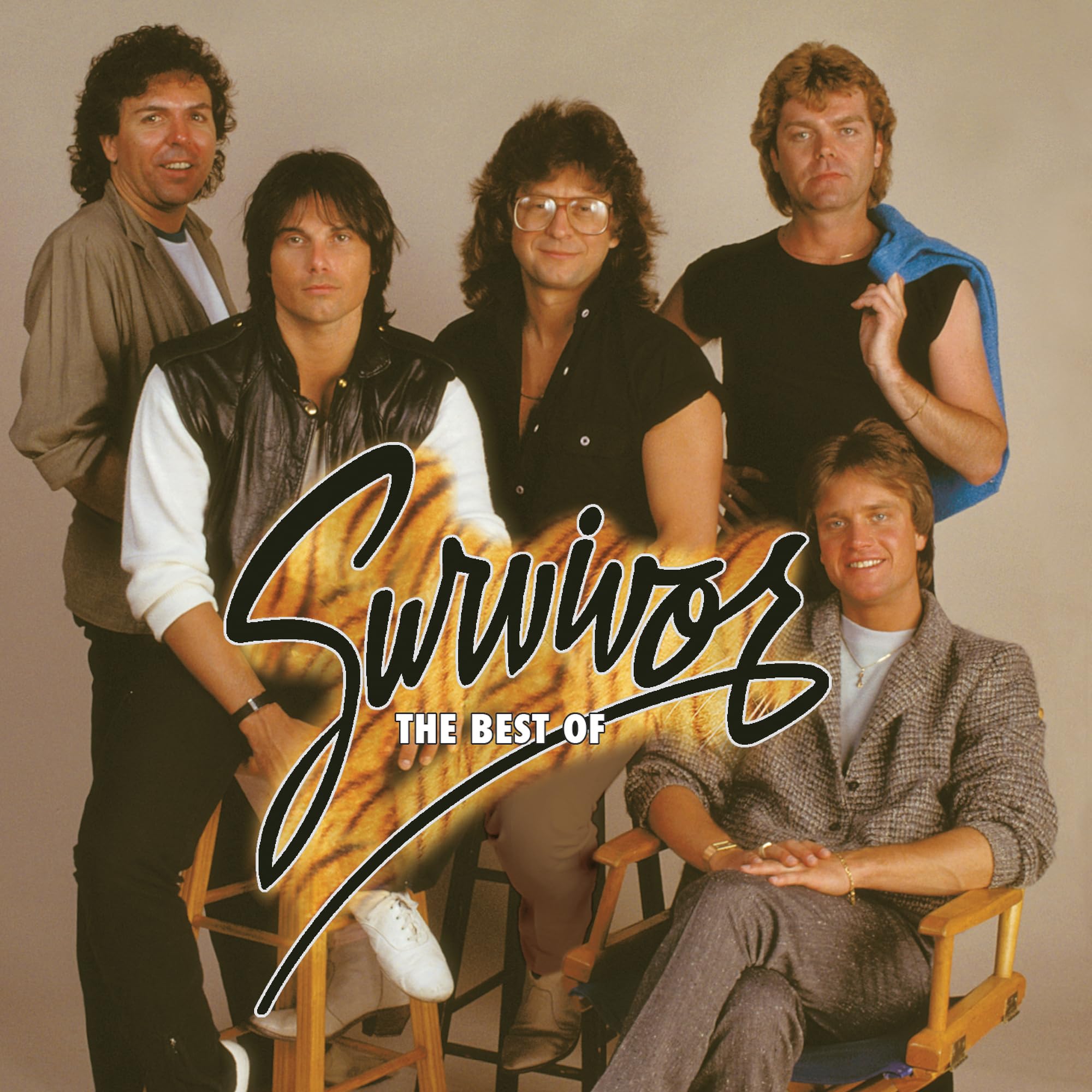 The Best Of Survivor Black & Blue Swirl Poster
