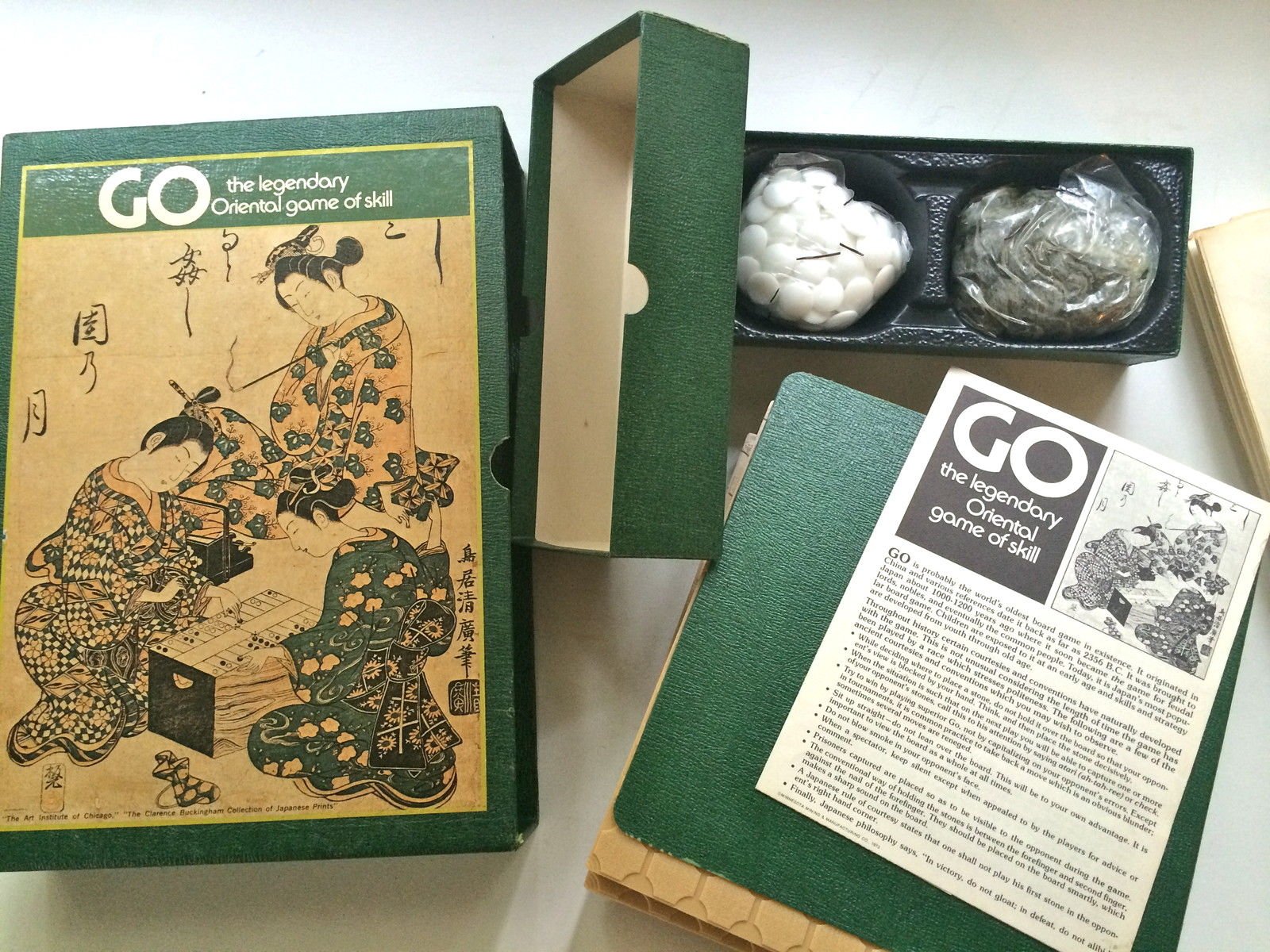 Amazon.com: GO. The Legendary Oriental Game of Skill. (1973) : Toys & Games
