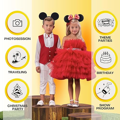 Miniatura 5 de Killer's Instinct Outdoors Diadema con orejas de ratón para disfraz de ratón