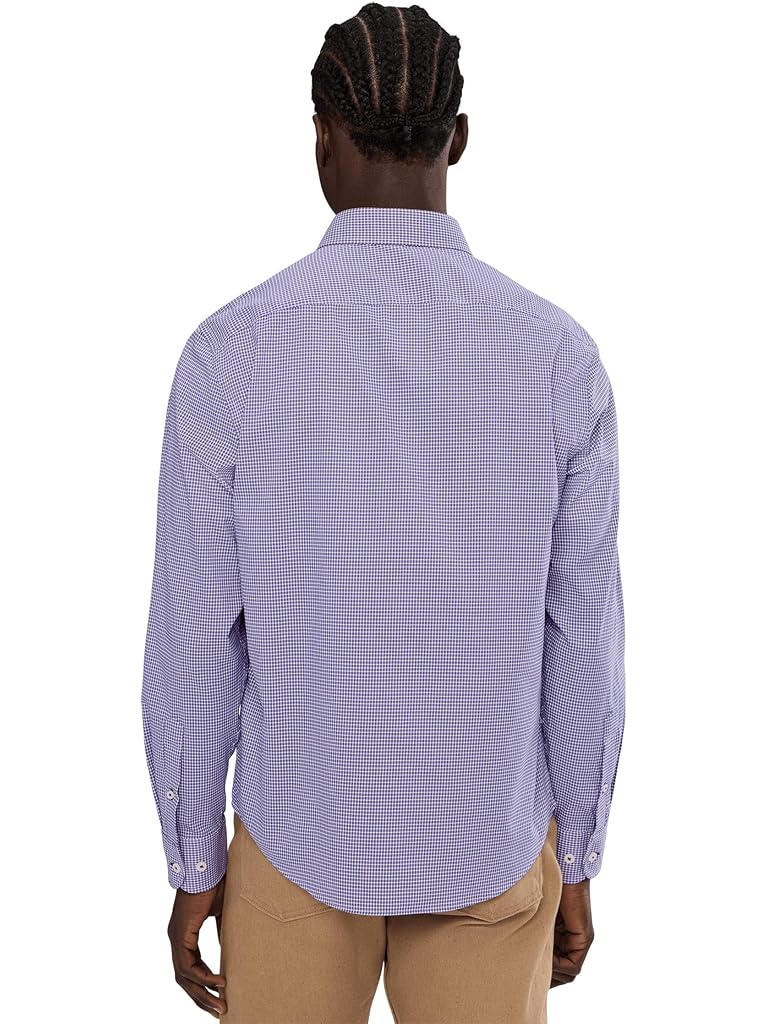 Purple UNTUCKit Performance Shirt with Pocket