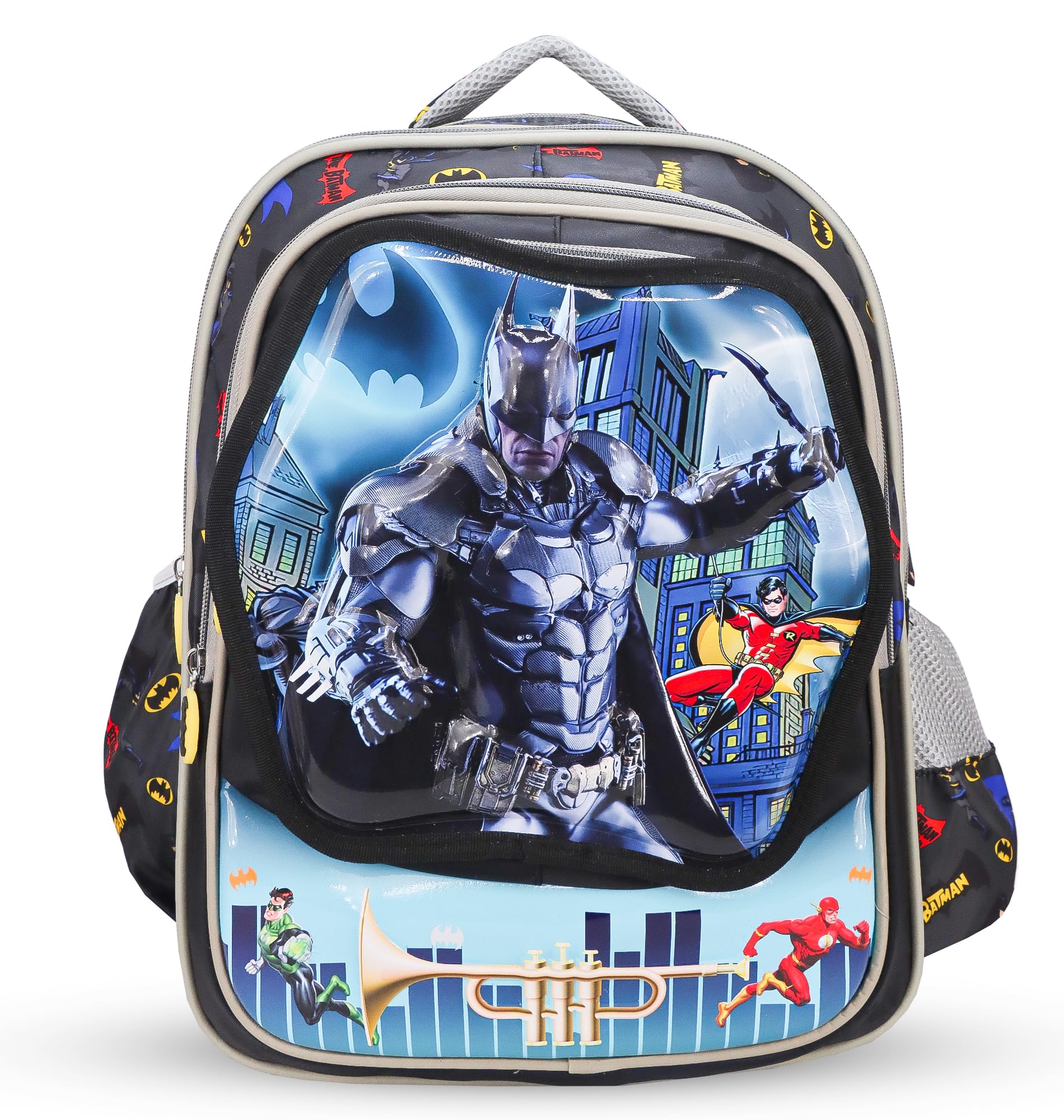 ADSON4D Embossed Hard Shell Travel School Bag|Backpack for Girls & Boys Aesthetics Large 16 Inches Casual Day Pack Cartoon Bookbag Rucksack