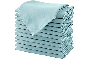 H.VERSAILTEX Washable Cloth Napkins[12 Pack]