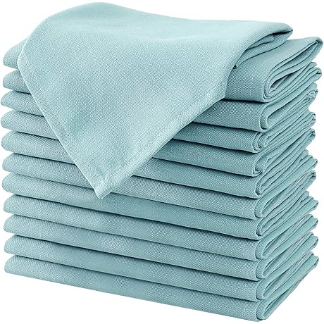 H.VERSAILTEX Washable Cloth Napkins[12 Pack]
