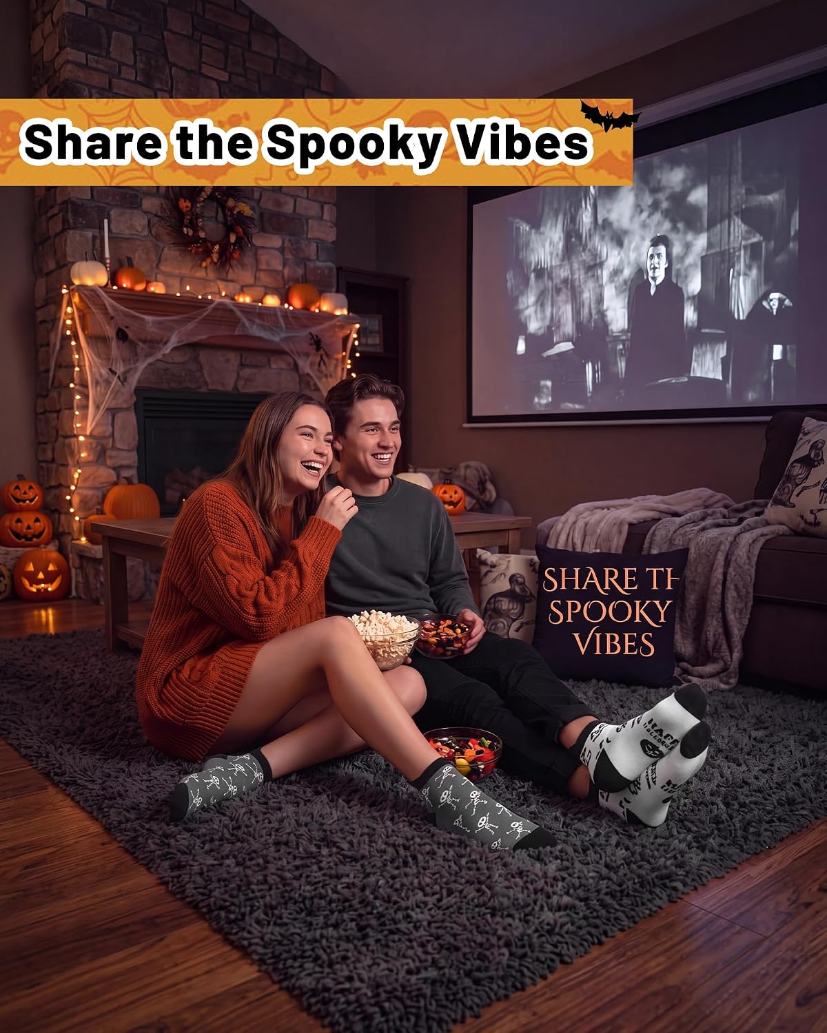 Berlune 16 Pairs Halloween Ankle Socks for Women Girls Novelty Pumpkin Ghost Socks Funny Summer Halloween Gifts Party Costume