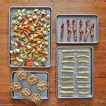 USA Pan 1606CR Half Sheet Baking Pan and Bakeable Nonstick Cooling Rack, Metal