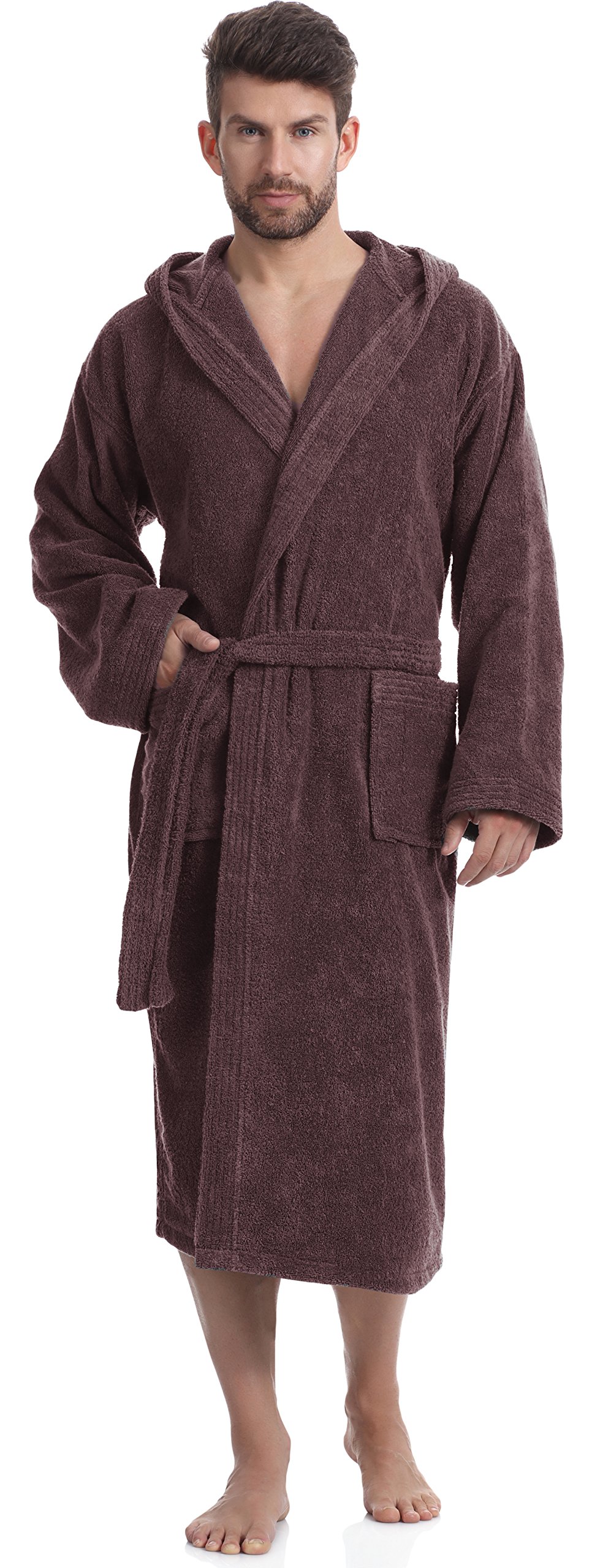 Ladeheid Albornoz de Baño 100% Algodón Ropa de Casa Hombre LA40-101