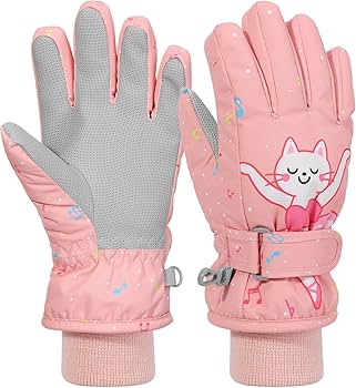 Amazon | スキーグローブ 5本指タイプ MoKo グローブ キッズ用 スノー