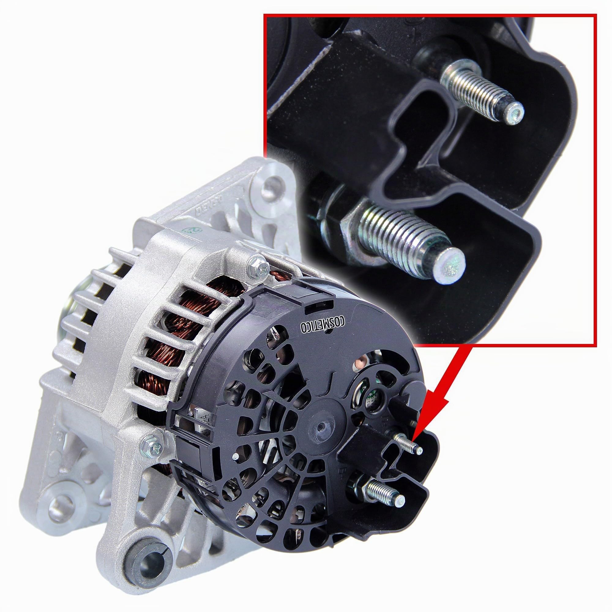 DENSO Alternatore DAN502 Compatibile con: ALFA ROMEO 147, 156, 156 Sportwagon, 166, GT, FIAT BRAVA, BRAVO I, BRAVO II, DOBLO Großraumlimousine, DOBLO Kasten/Großraumlimousine, IDEA, MAREA | Compatibile con: ALFA ROMEO 147, 156, 156 Sportwagon, 166, GT, FI