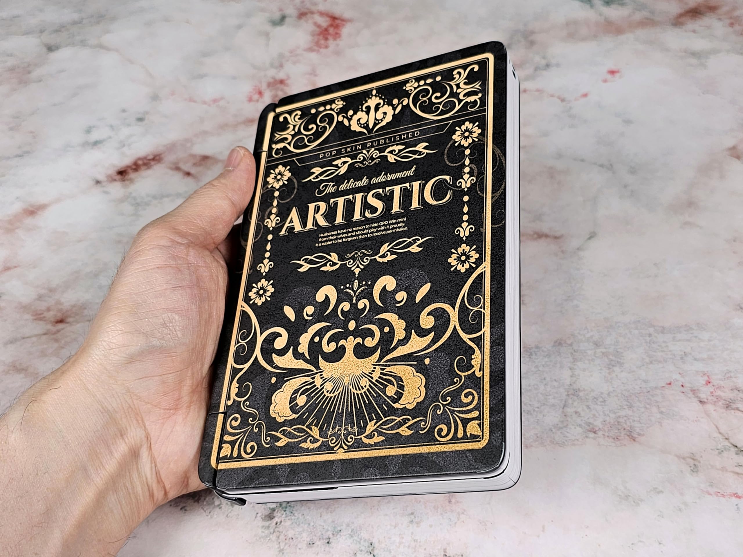 Amazon.com: GPD Win Mini Skin, Artistic Book Edition, Full