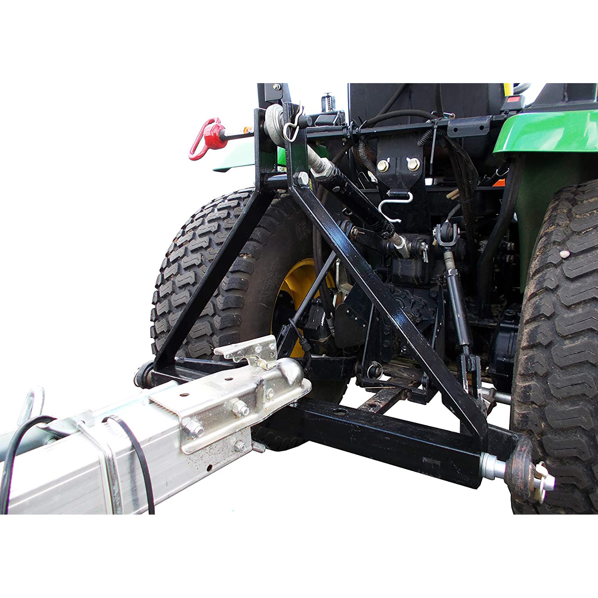 Field Tuff Tractor - Enganche de remolque de 3 puntos, FTF-013PTH, negro