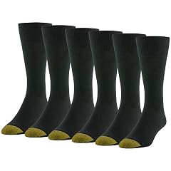 GOLDTOE Mens Cambridge Crew Socks 6-Pairs