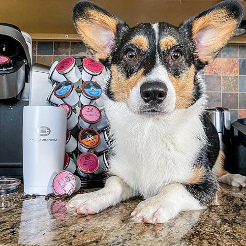 Miniatura 4 de Coffee Beanery - Cápsulas de café con leche con sabor a vainilla y caramelo, cápsulas de café de tostado medio, 100% café arábica especializado,