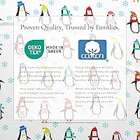 Vista 82 de Great Bay Home Christmas Flannel Sheet Set Full Size - 100% Turkish Cotton, Double-Brushed, Winter Bed Sheets - Ultra-Soft, Cozy, 4-Piece Holiday