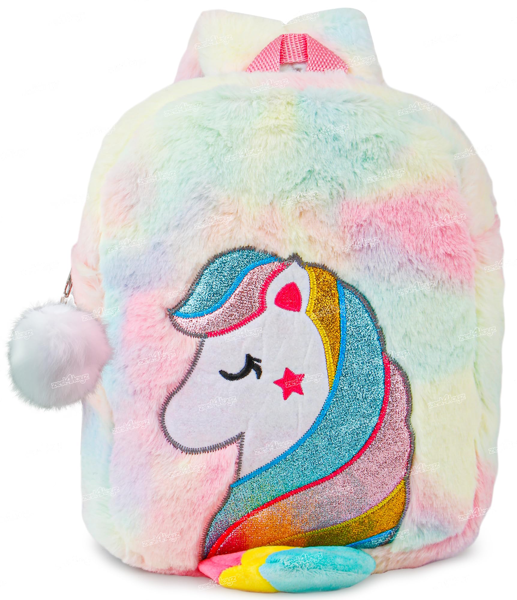 Zest 4 Toyz Unicorn Backpack Stylish Bag for Kids Trendy Mini Backpack for Party - Girls and Boys