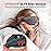 INNELO 3D Contoured Sleep Mask for Side Sleepers, 100% Light Blocking Sleeping Mask for Men & Women, Soft, No Pressure on Eyes, Airplane Blindfold for Travel, Night Eye Cover for Nap, Yoga, Grey