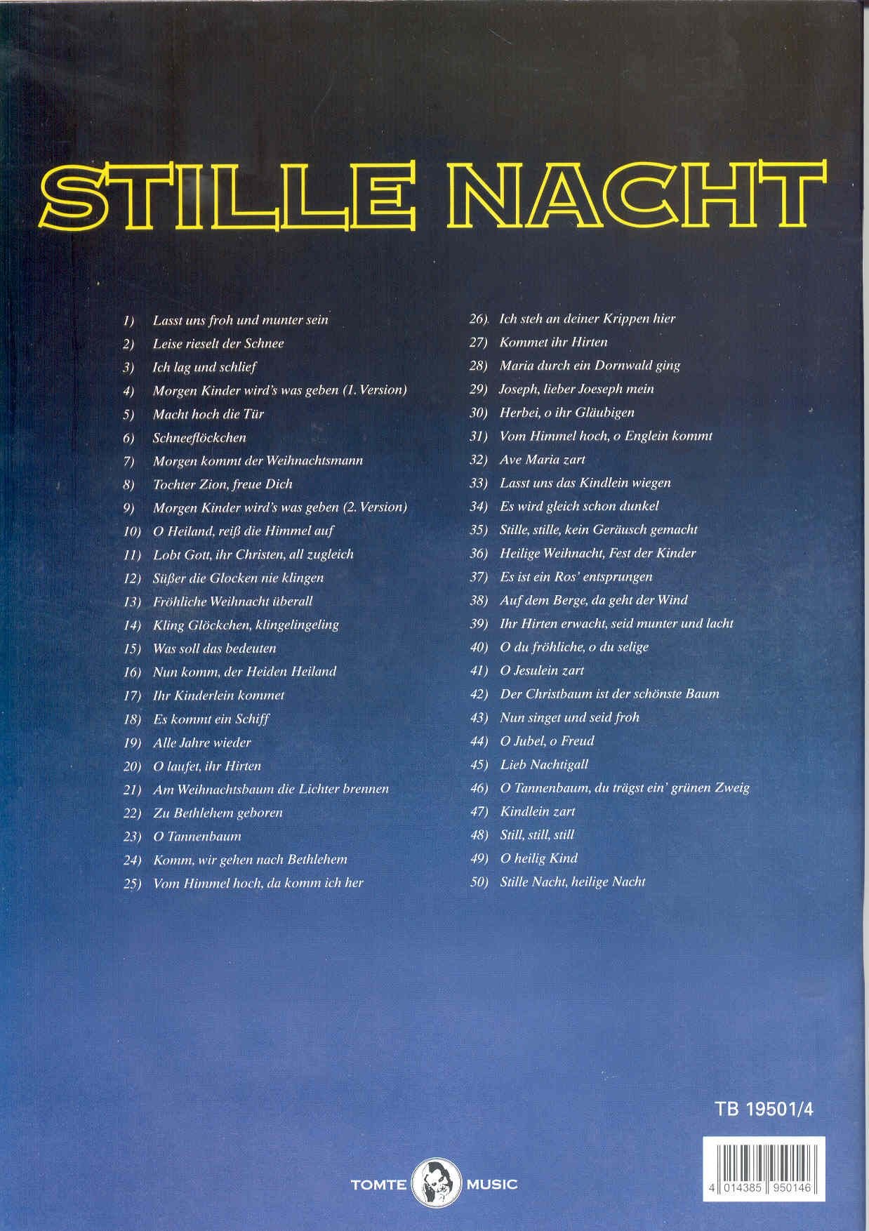 Stille Nacht - 50 Advents- und Weihnachtslieder: Songbook, CD für Gitarre, Gesang: Buch und CD