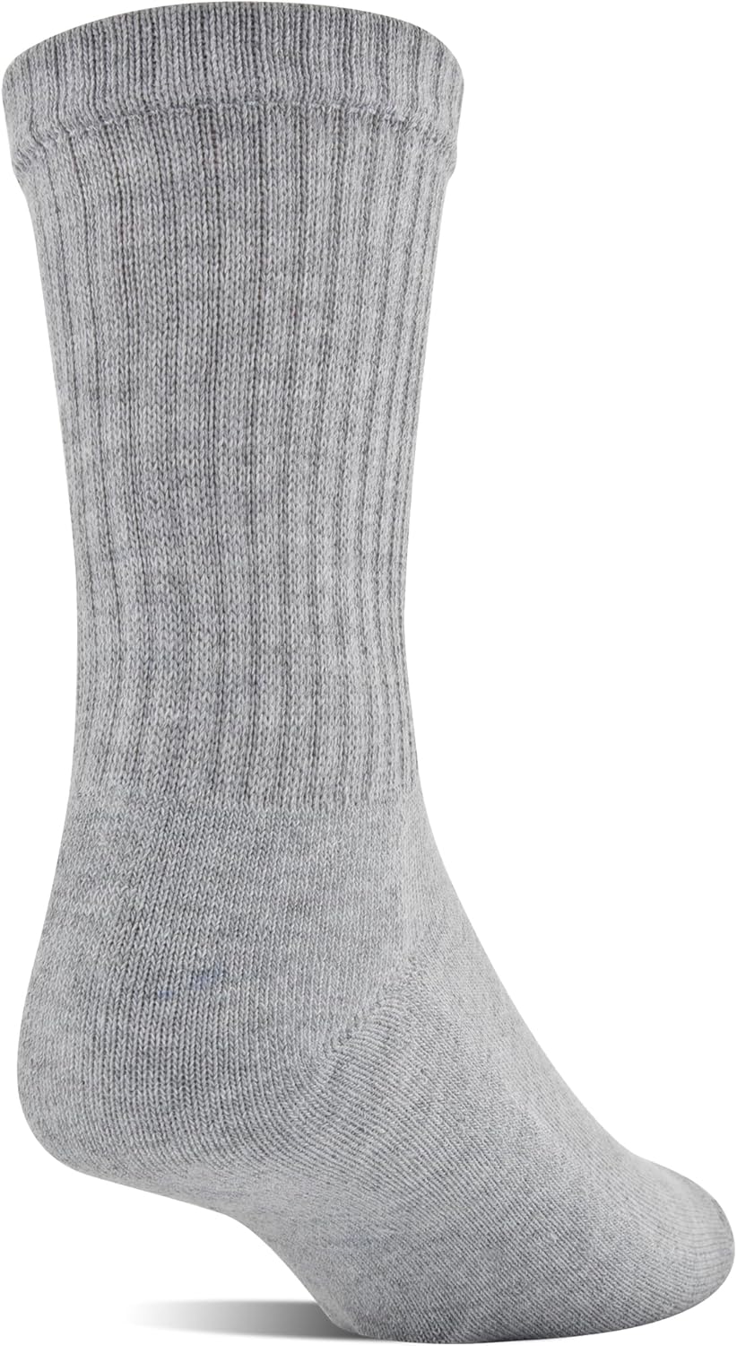 Gildan Men's Polyester Half Cushion Mid-Crew Socks, 12-pack - Image 4