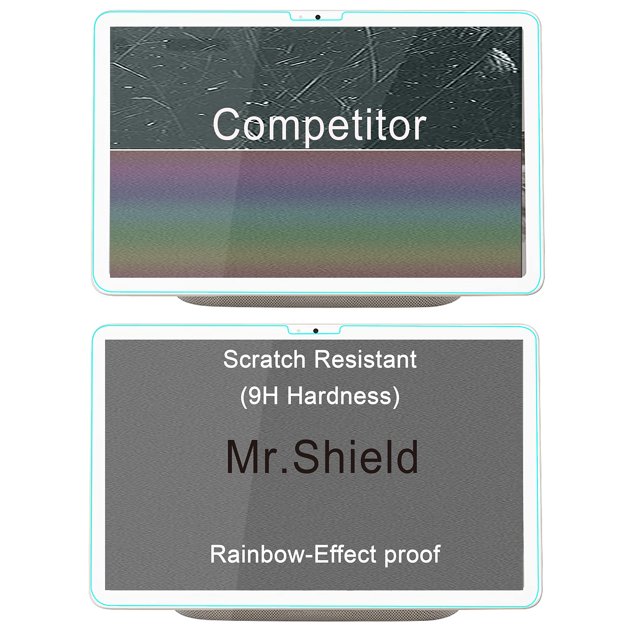 Mr.Shield Displayschutzfolie Für Telekom T Tablet – 2 Stück, 9H Härte | Aus Gehärtetem Glas, Blasenfrei
