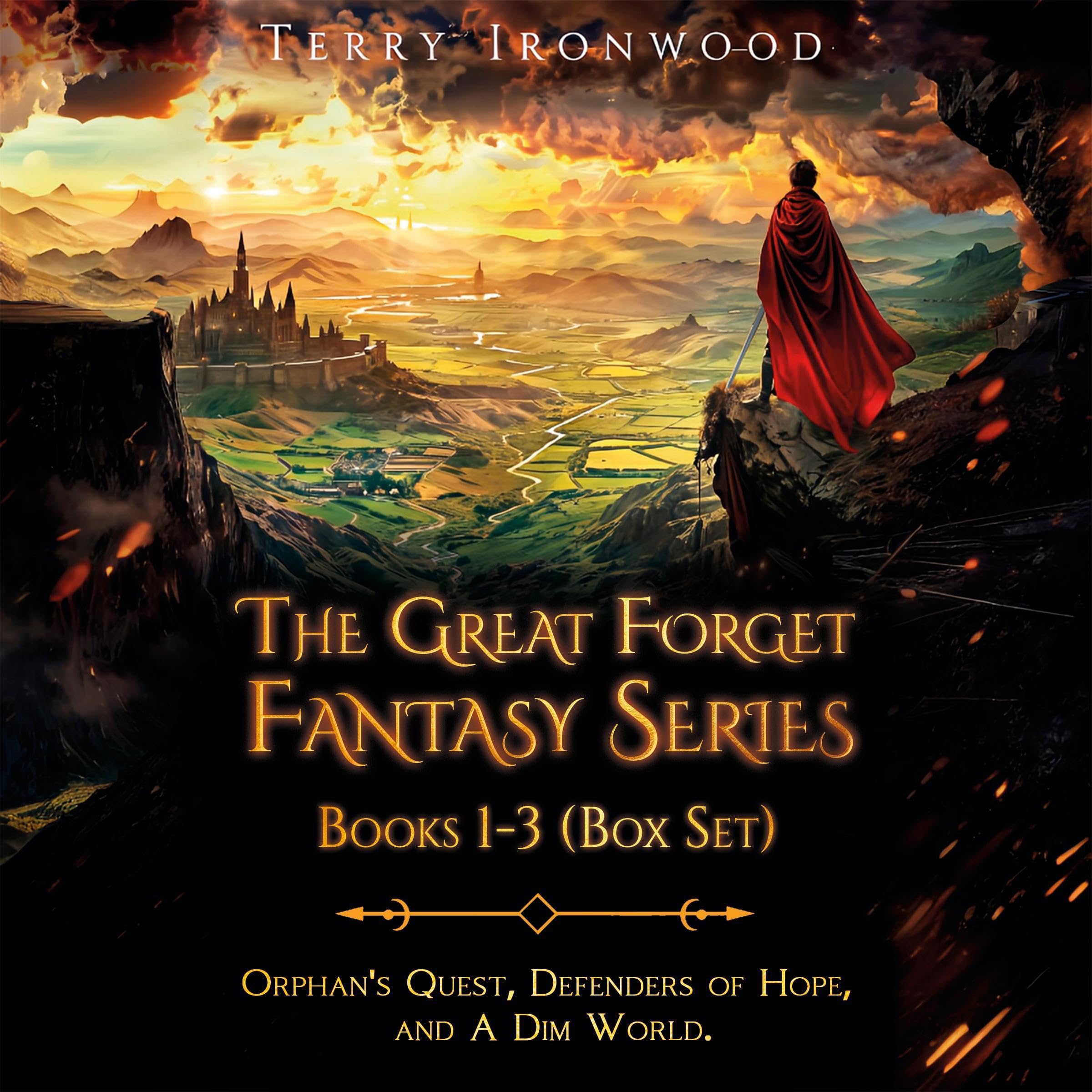 Cover art for The Great Forget Fantasy Series Box Set, Books 1-3