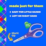 Scotch 5" Soft Touch Blunt Kid Scissors, Purple, 12 Count, Teacher's Pack – view 3
