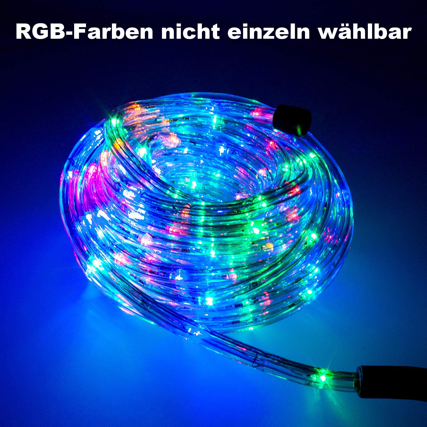 Tira de luces LED brillante, 36 LED/M, F3, para casa, balcón, jardín, en muchos colores, rojo, verde, azul, amarillo, rosa, blanco, blanco cálido, RGB