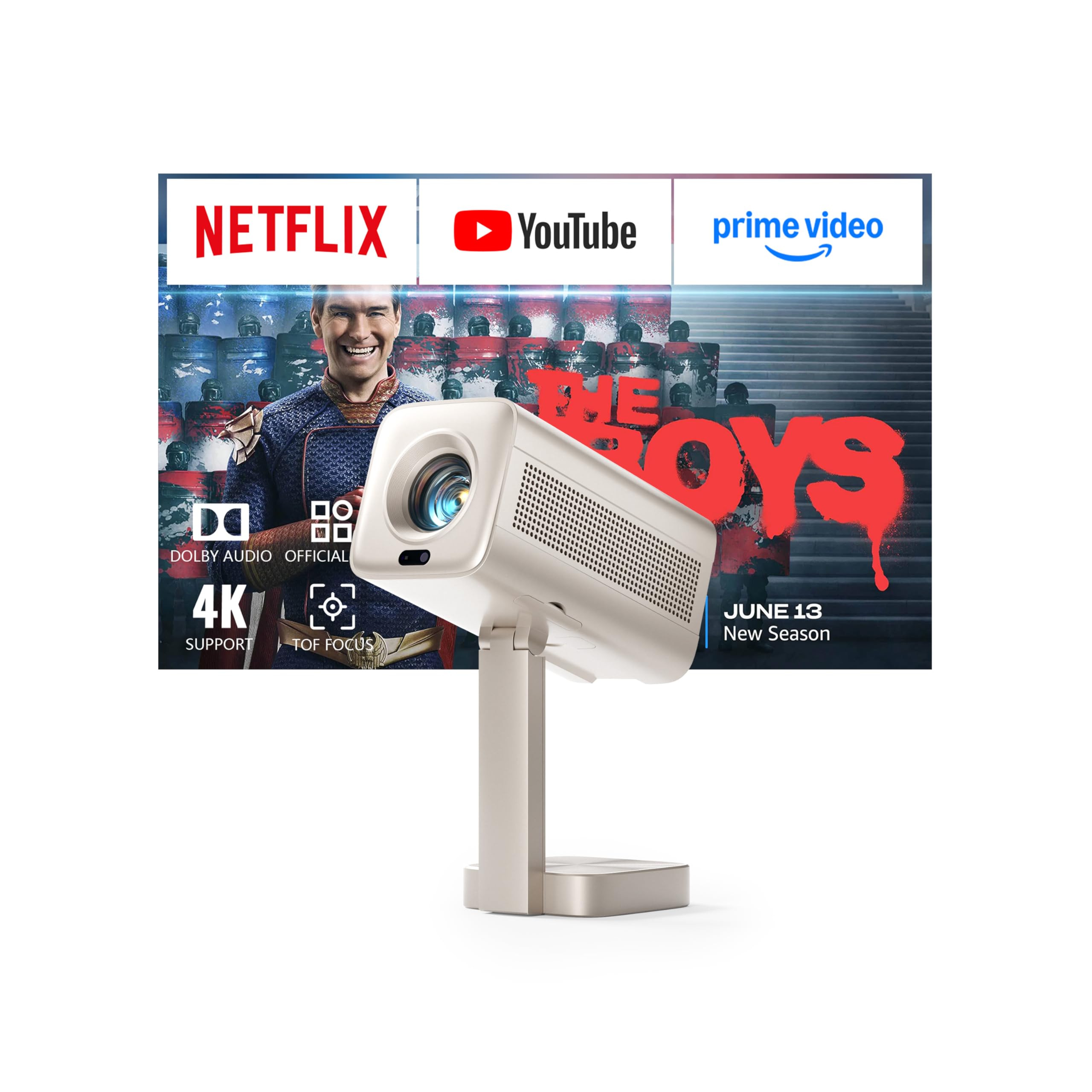 Mini Vidéoprojecteur 4K Portable 720P Full HD Native Ansicht 11