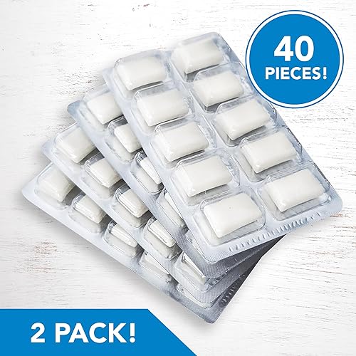 Miniatura 6 de Active Denture - Goma de mascar sin azúcar, la mejor goma de mascar para dentaduras postizas e implantes dentales, antiadherente, refresca el