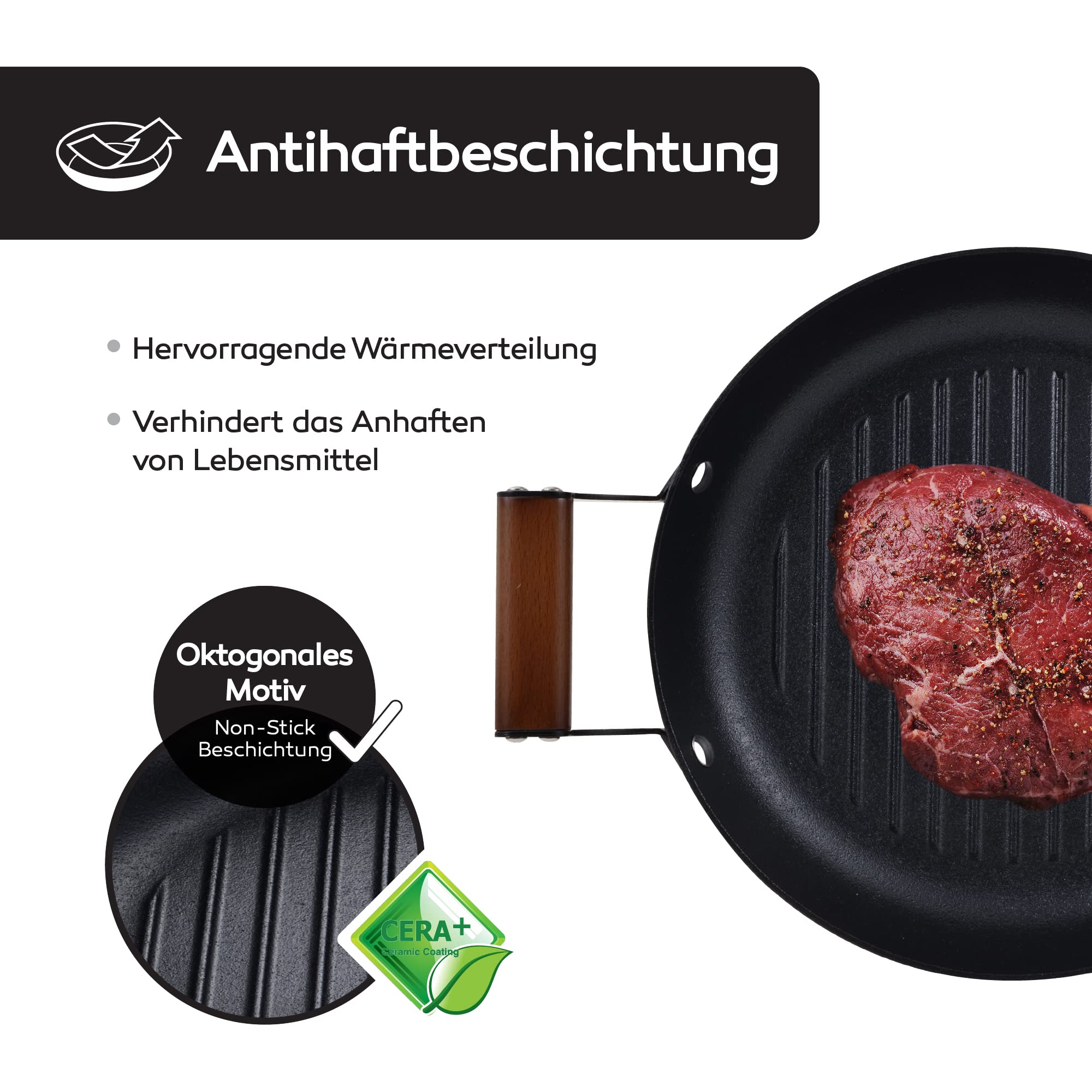 MasterPro Smokeless Grill 7L (1800W), For Air Fry/Bake/Grill/Roast/ De
