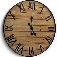 24 inch Handmade Reclaimed Wood Clock product image