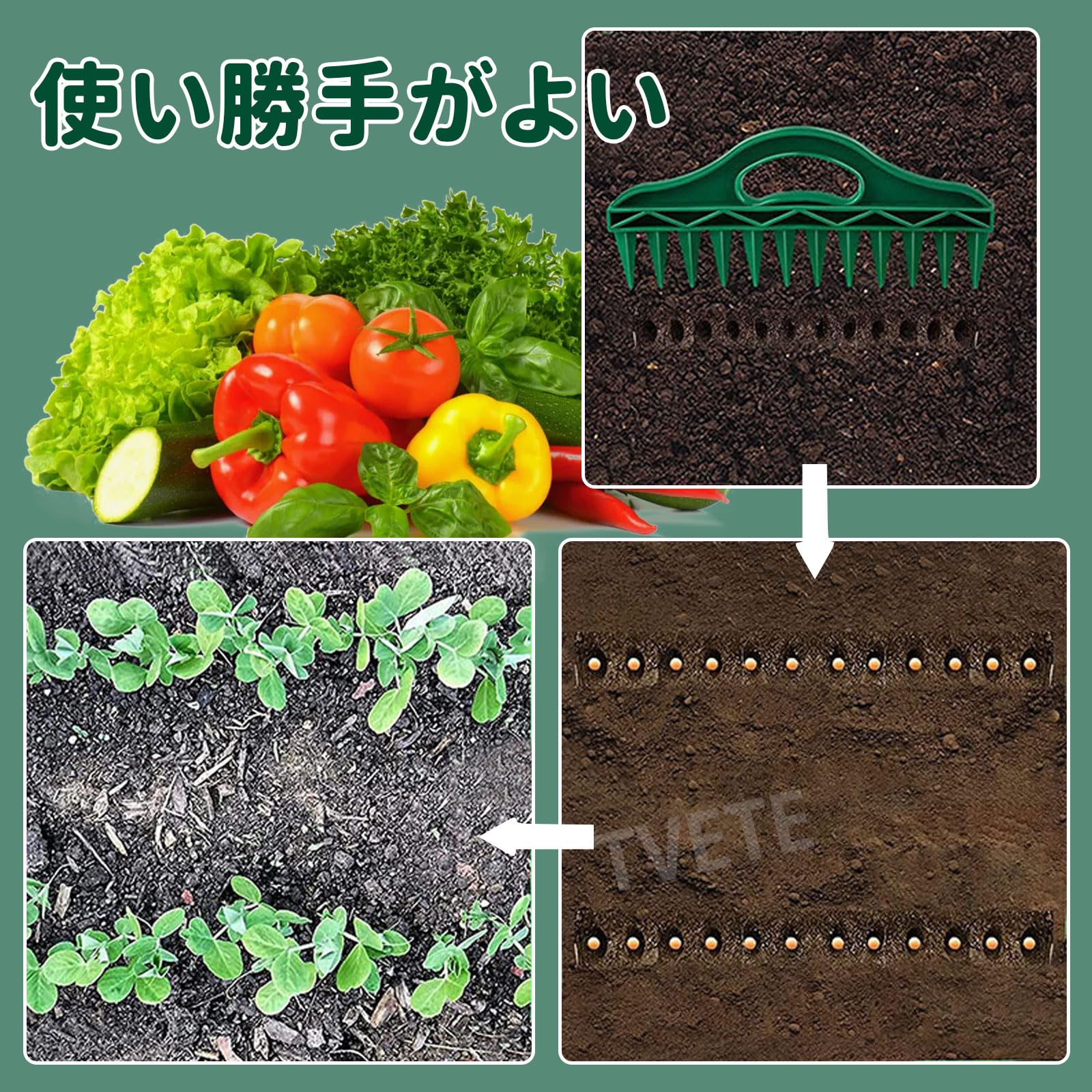 Amazon.co.jp: 種まき機 シードパンチャー 種付け穴パンチ 播種 Amazon.co.jp: 種まき機 シードパンチャー 種付け穴パンチ 播種