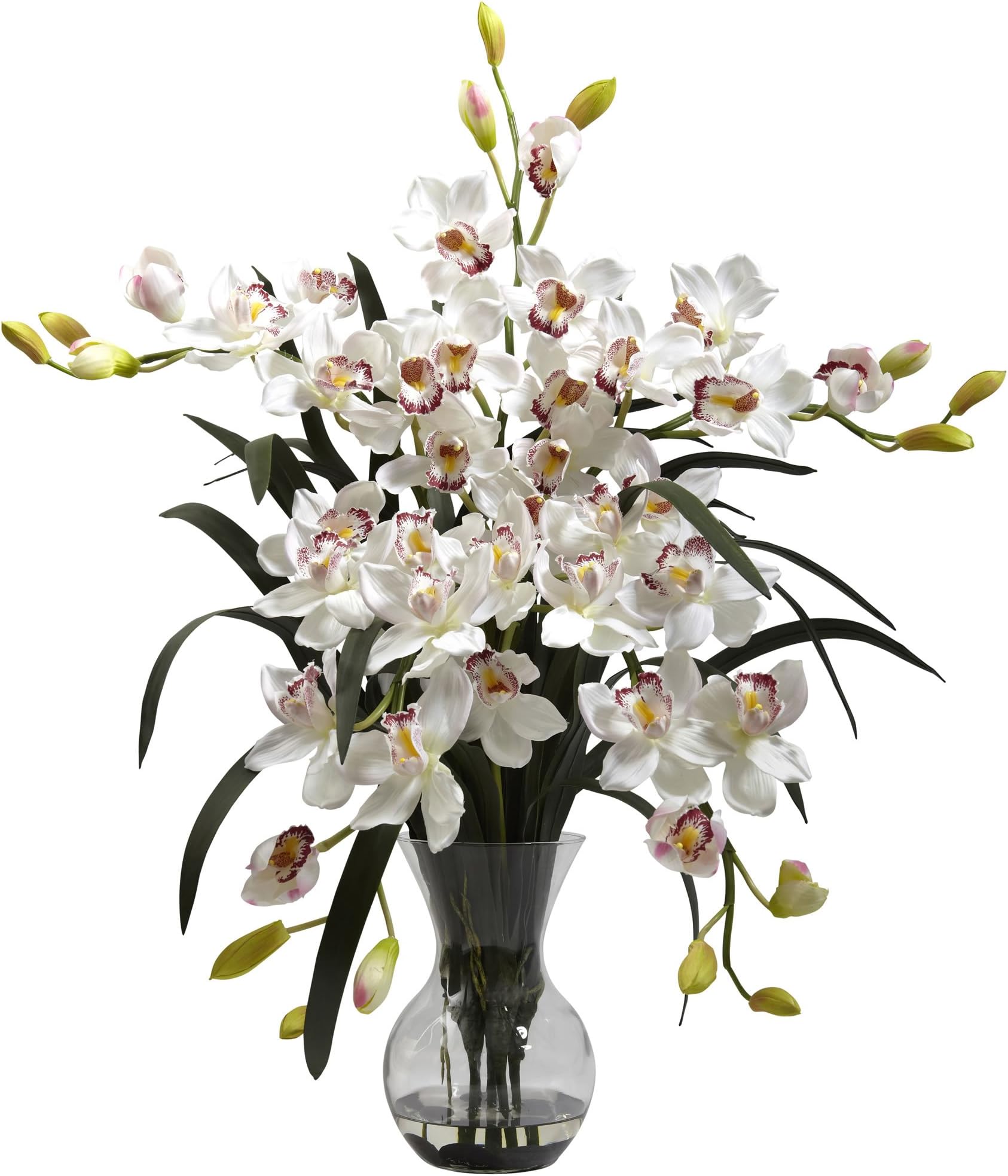 Large Cymbidium with Vase Arrangement