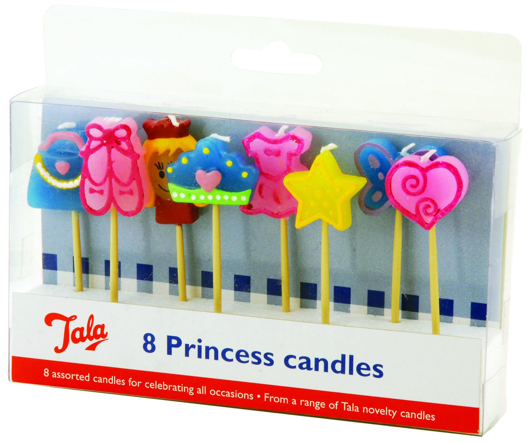 Tala Princess Design Cake Candles โ image 1