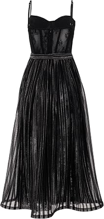 Prism Lurex Midi Dress