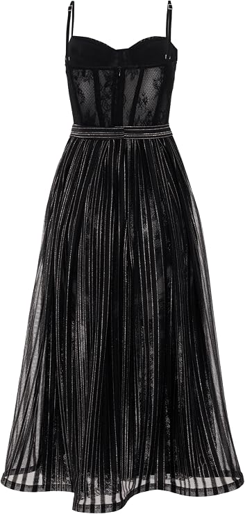 Prism Lurex Midi Dress
