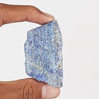 Vista 3 de GEMHUB Piedra suelta de lapislázuli de oro en bruto natural de 256.1 CT para pulir, cortar, pulir y lapidario, Gema, lapislázuli