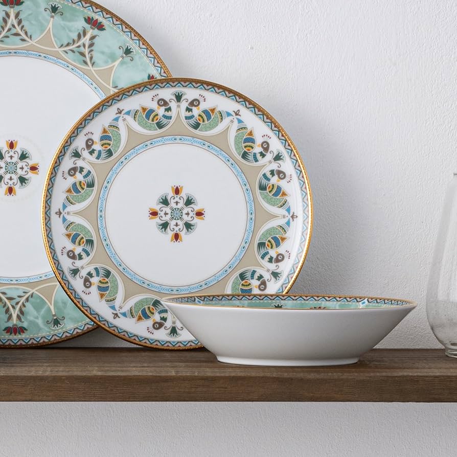 【値下げ⭐︎】Noritake シルクロード 16点セット Amazon.com | Noritake Summit Gold 5-Piece Place Setting, Service