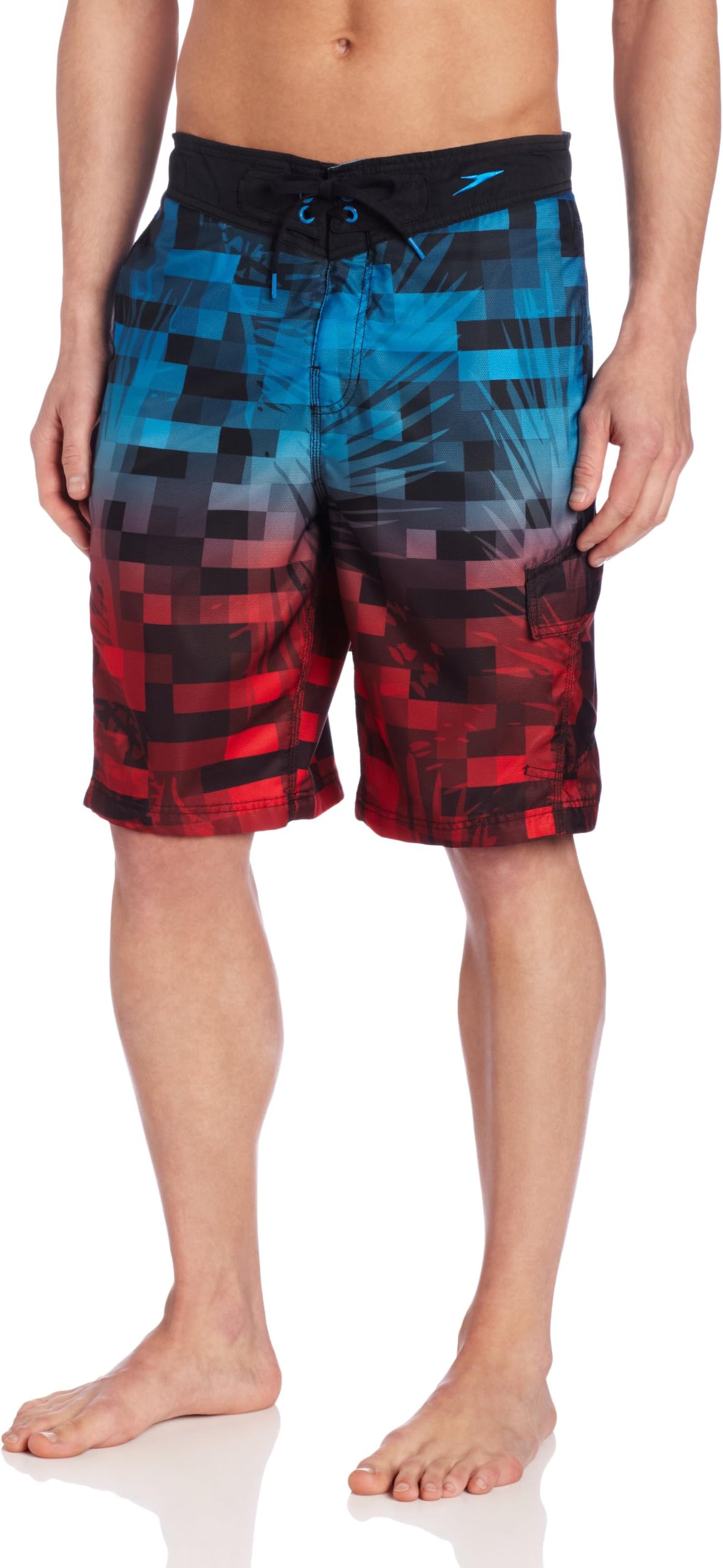 Speedo Men's Digital Palm e-Board Watershorts